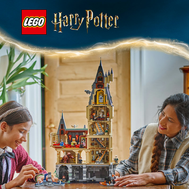 LEGO 76454 Schloss Hogwarts Innenansicht mit Details