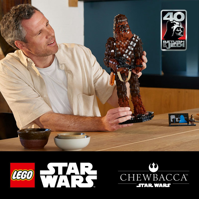 Coole Chewbacca™ displaymodel om te bouwen