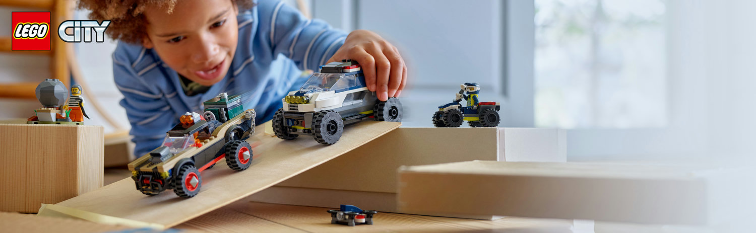 LEGO 60449 Verfolgungsjagd im Polizeigeländewagen - Gesamtansicht