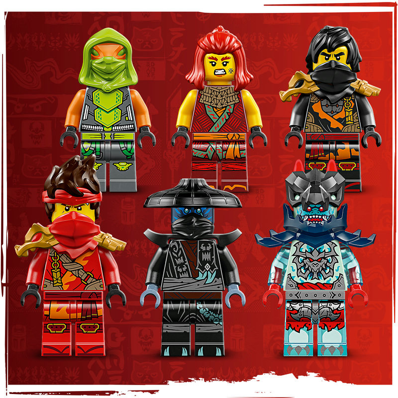 LEGO 71844 Ninja-Actionflitzer Gesamtansicht