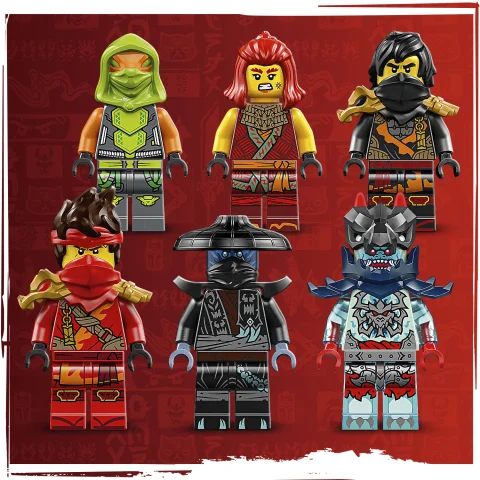 6 NINJAGO® minifigura