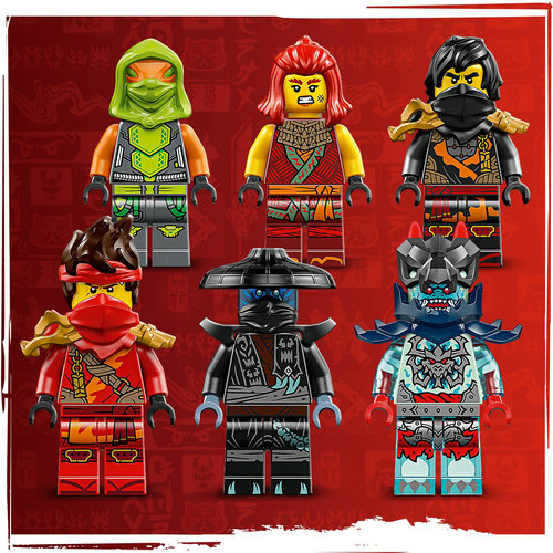 6 NINJAGO® minifigura