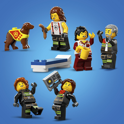 LEGO 60414 Feuerwehrstation Lifestyle-Bild