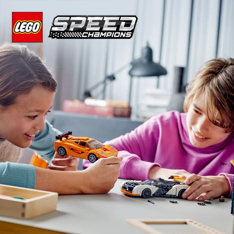 Zestaw LEGO® z dwoma hipersamochodami McLaren