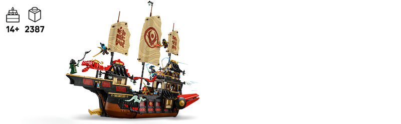 LEGO 71848 Tempel-Flugsegler Detailansicht