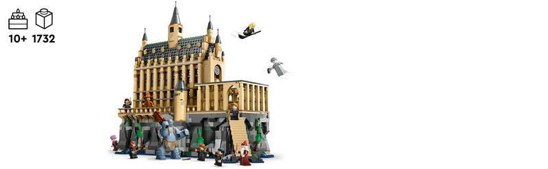 LEGO 76435 Minifiguren aus dem Hogwarts-Set