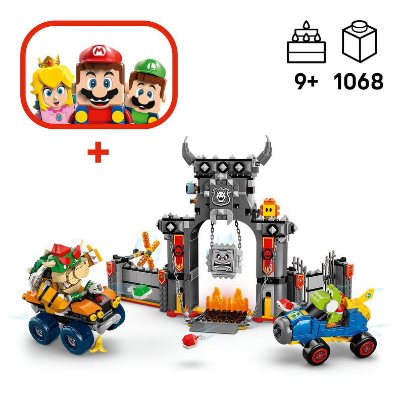 LEGO 72039 Bowsers Festung interaktive Elemente