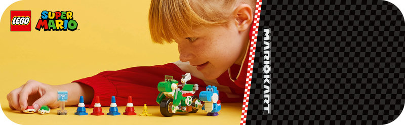 LEGO 72031 Mario Kart Yoshi-Bike Produktbild