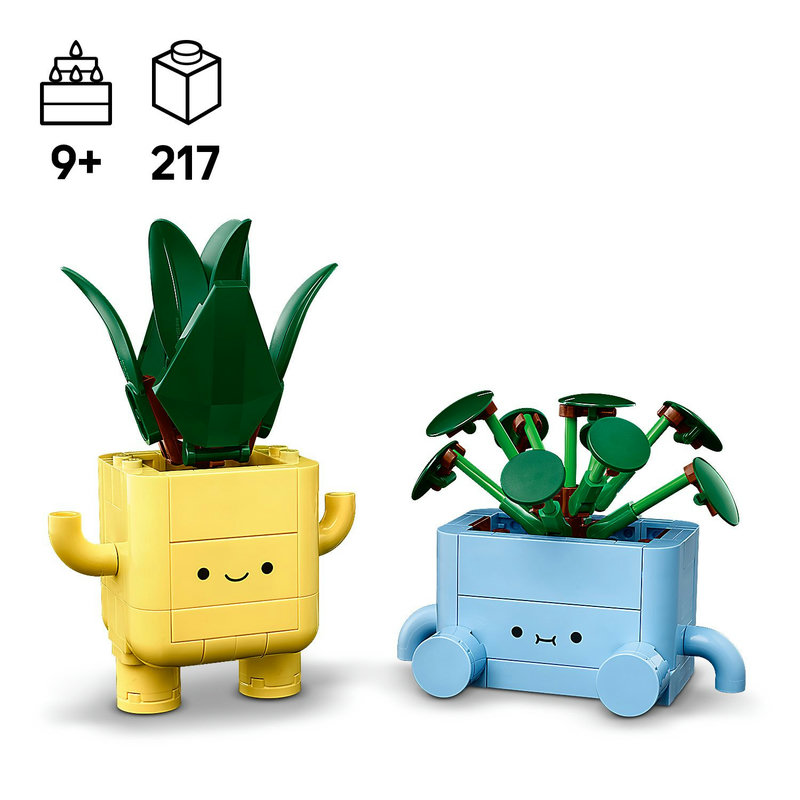 Építs vidám LEGO® növényeket!