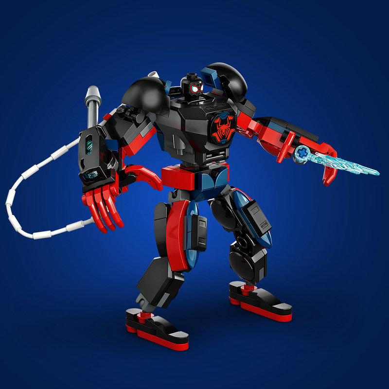 LEGO 76337 Miles Morales im Cockpit des Mechs