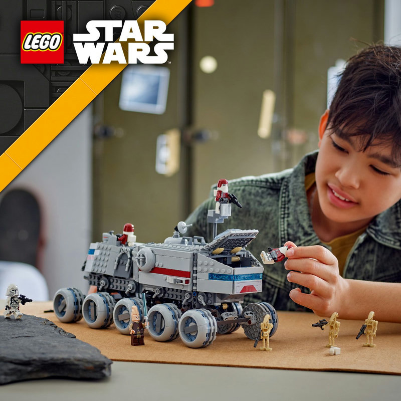 LEGO® Star Wars™ voertuig boordevol actie voor kinderen