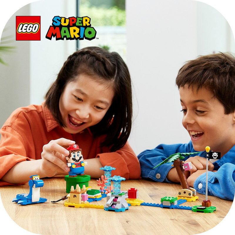 Colorful, brick-built Expansion Set for kids