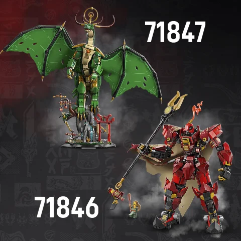 Még több gyűjthető LEGO® NINJAGO® készlet