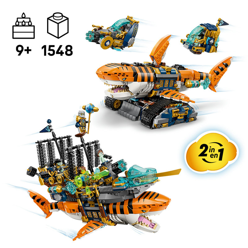 1 speelset, 2 bouwmogelijkheden