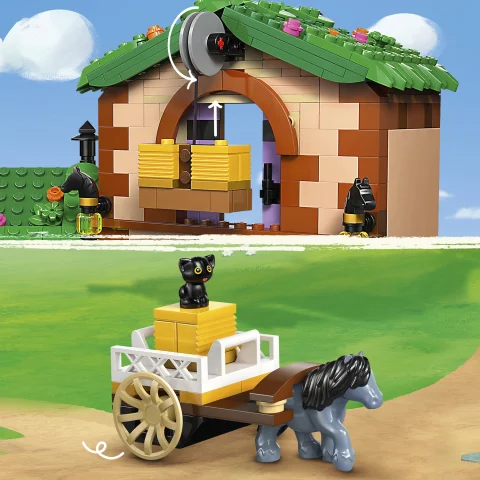 Működő szénalift