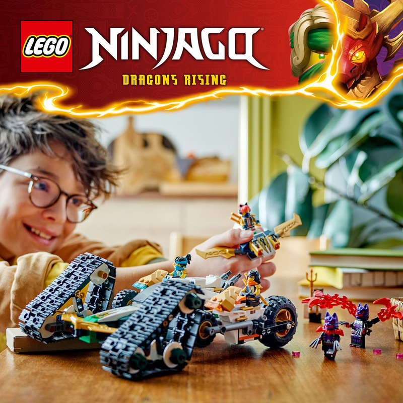 LEGO® NINJAGO® 4 az 1-ben járműkészlet