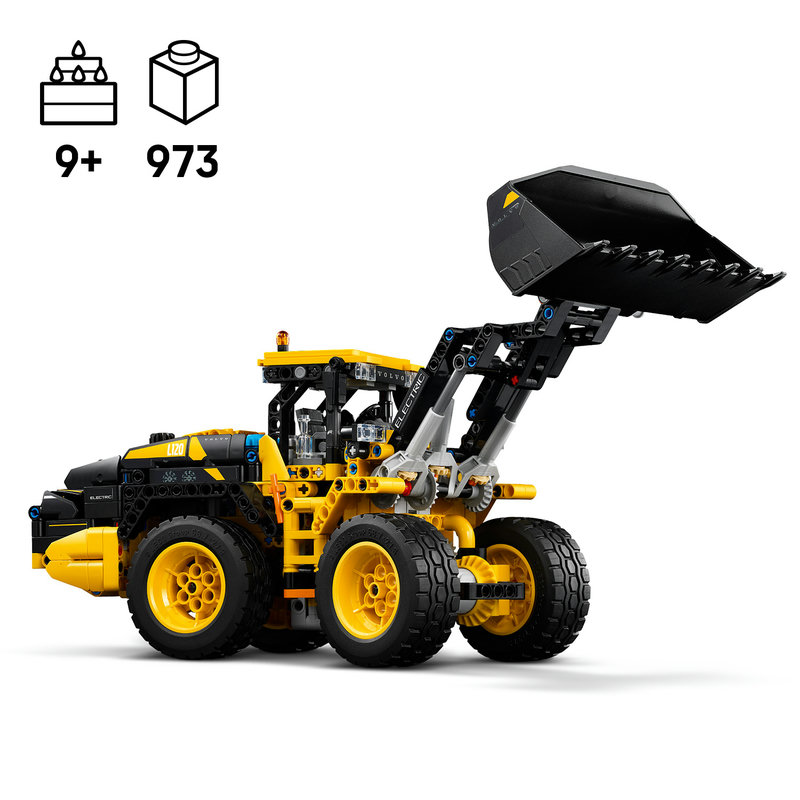LEGO 42209 Volvo Radlader Frontansicht