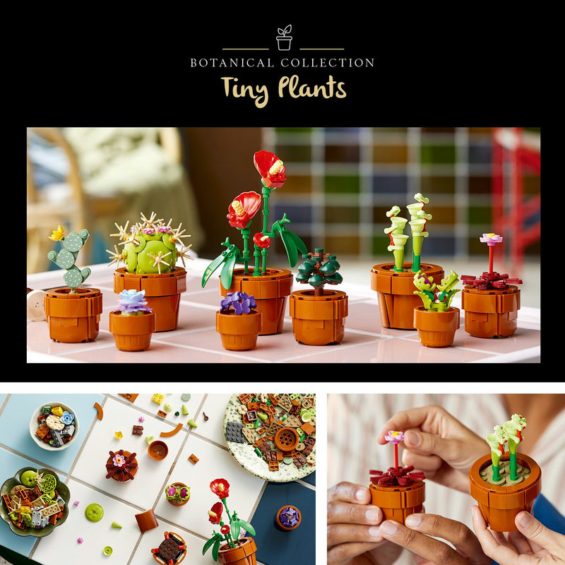 Buy LEGO Icons Tiny Plants Flowers Botanical Set 10329, LEGO