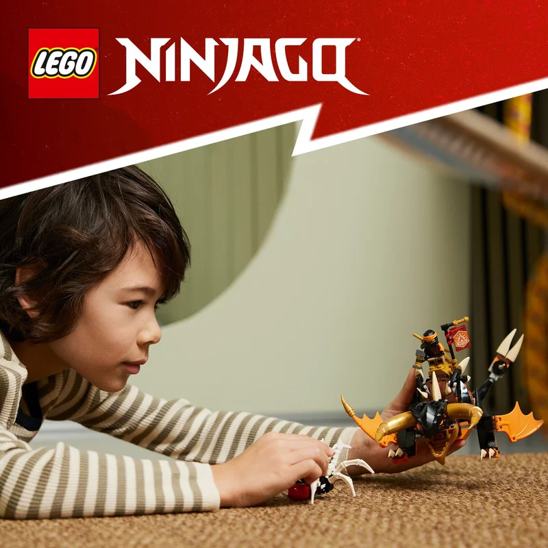 Fantastyczny zestaw LEGO® NINJAGO® ze smokiem