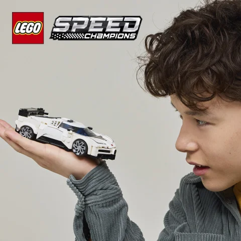 Bugatti Centodieci hiper sportautó játékkészlet