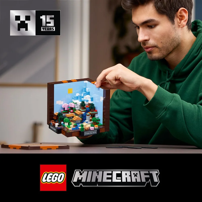 Komplet LEGO® Minecraft® za odrasle obožavatelje