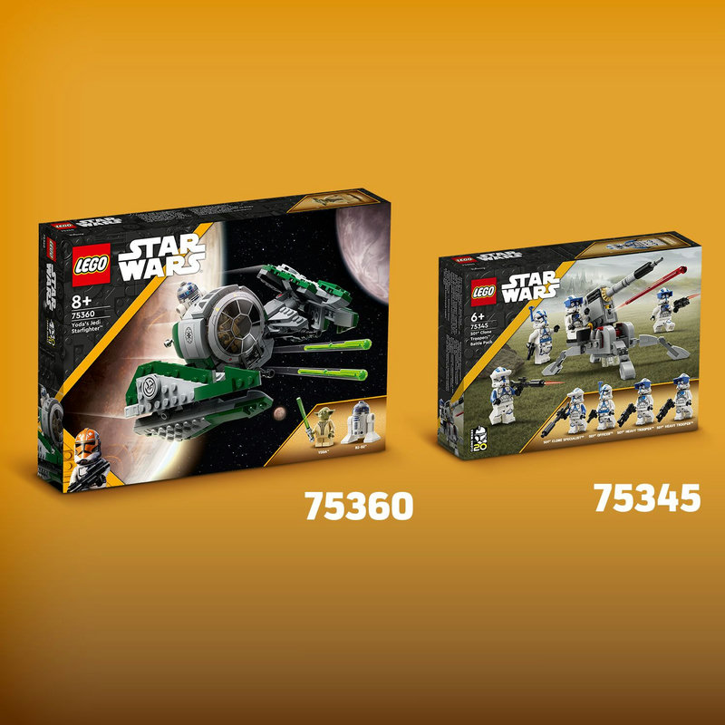 LEGO® Star Wars™ Yoda Jedi Starfighter™-e 75360