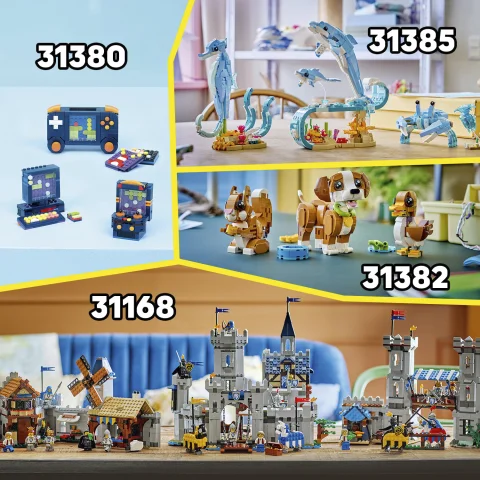 Nézd meg a többi LEGO® Creator 3 az 1-ben készletet!