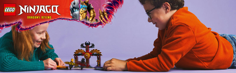LEGO 71826 NINJAGO Drachen-Spinjitzu Battle Pack Produktbild