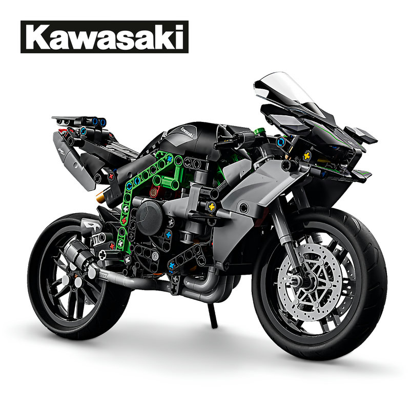 LEGO 42170 Kawasaki Ninja H2R Frontansicht