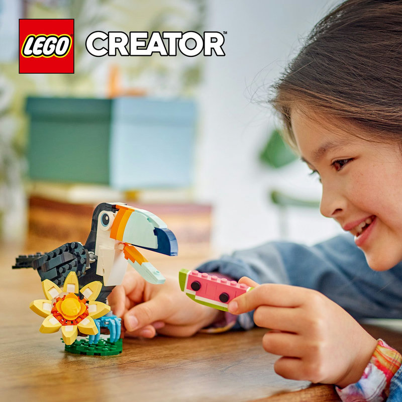 3 stavebnice LEGO® se zvířátky v 1 krabici