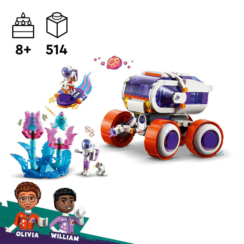 Een LEGO® set voor kinderen die van de ruimte houden