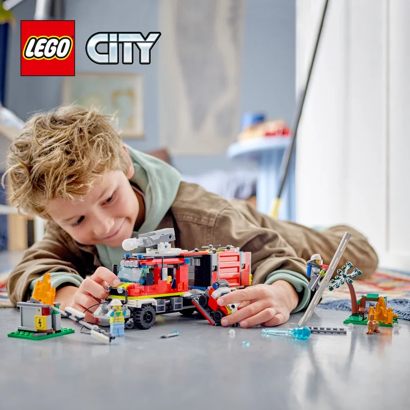 Najwyższej jakości zestaw strażacki LEGO® City
