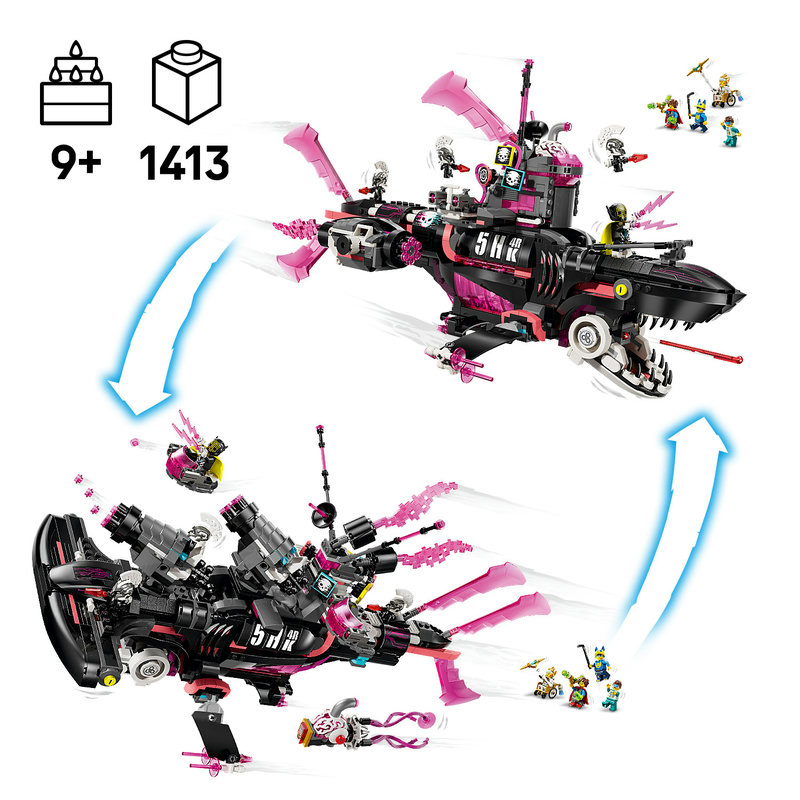 LEGO 71500 U-Boot Spielfunktion