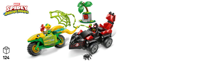 LEGO 11198 Electro auf dem Dilophosaurus-Motorrad