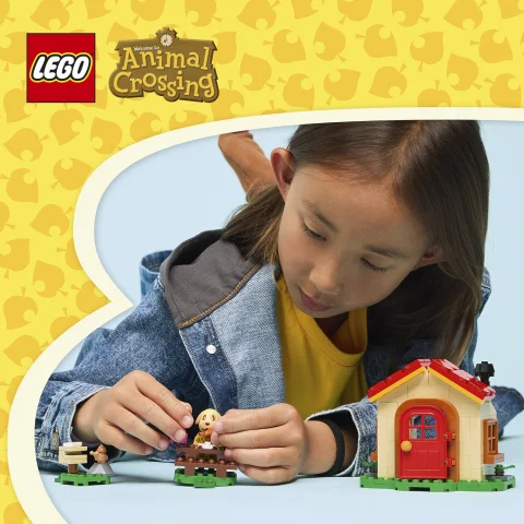 Animal Crossing™ móka Goldie-val a házikójában