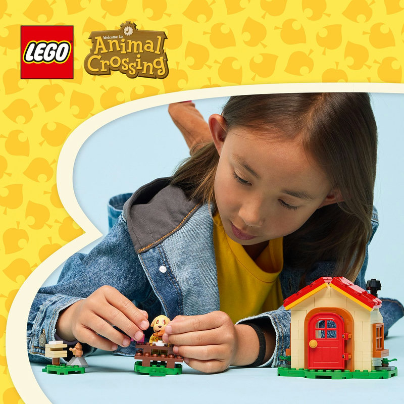 Animal Crossing™ plezier met Goldie in haar huis