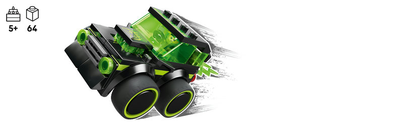 LEGO 60484 Gaming-Rennauto Spielszene