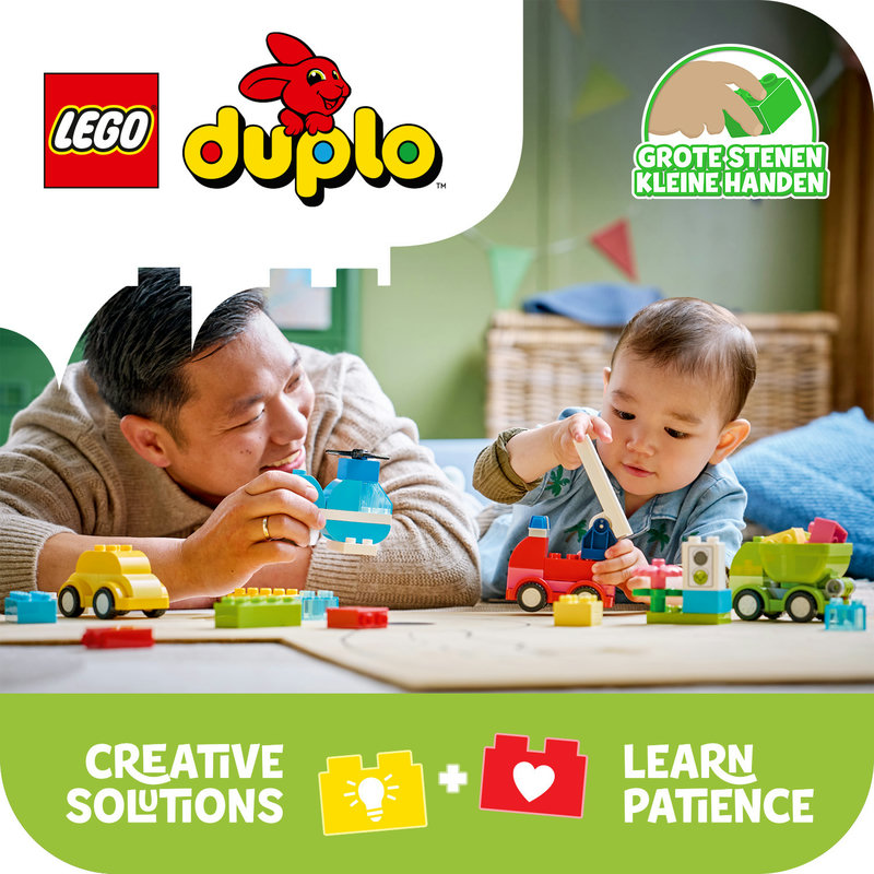 Speelgoedvoertuigen die het leren van peuters stimuleren