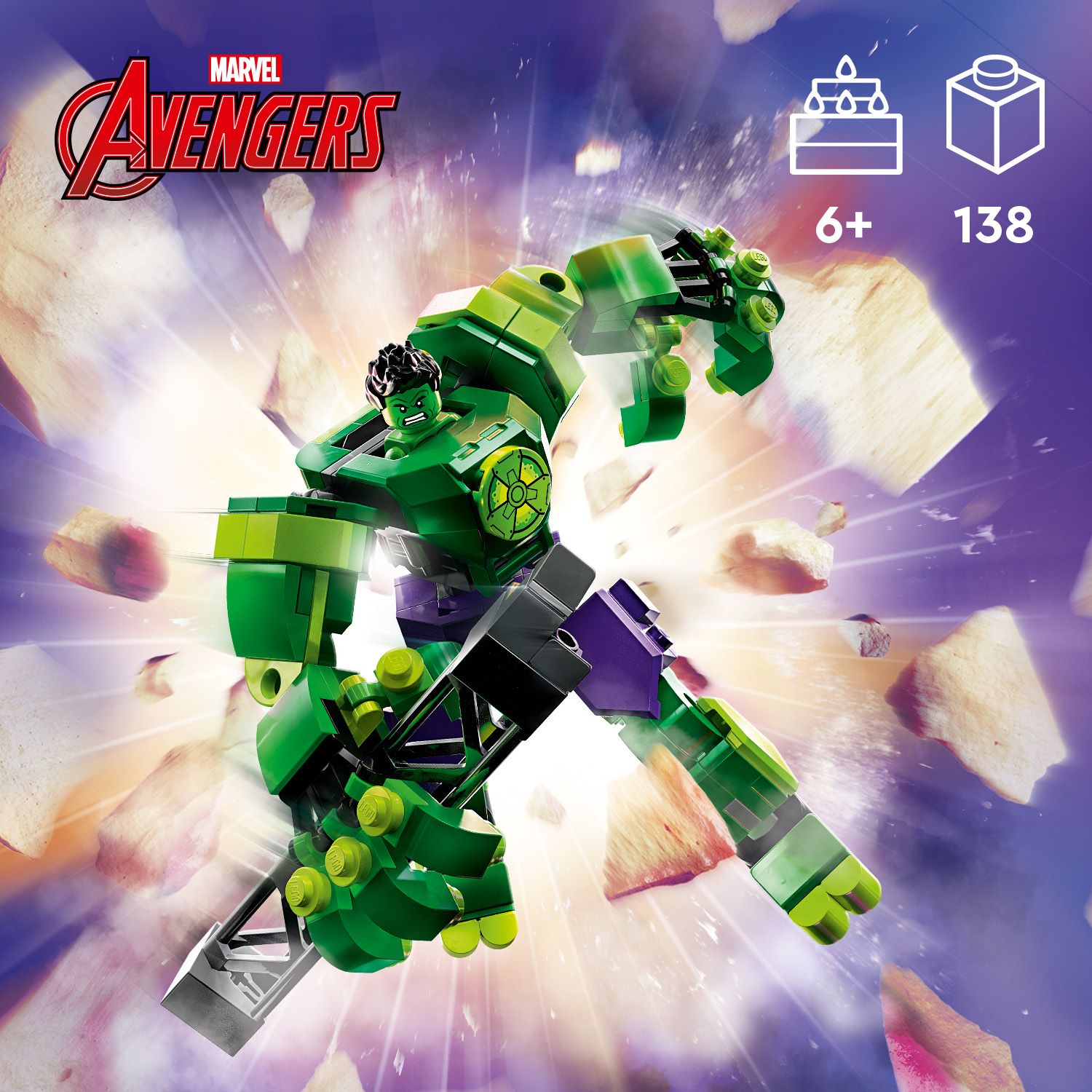 Hulk discount lego robot