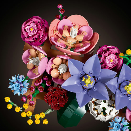 7 soorten LEGO® bloemen