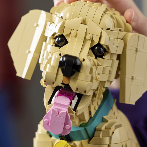 LEGO 11384 Golden Retriever Welpe Rückansicht