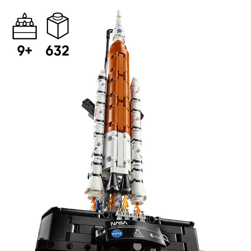 LEGO 42221 NASA Artemis Rakete Nahaufnahme Spitze