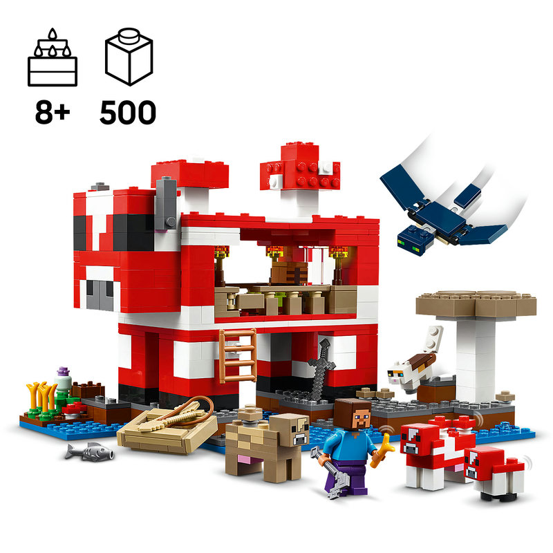 LEGO 21270 Minecraft Figuren und Zubehör