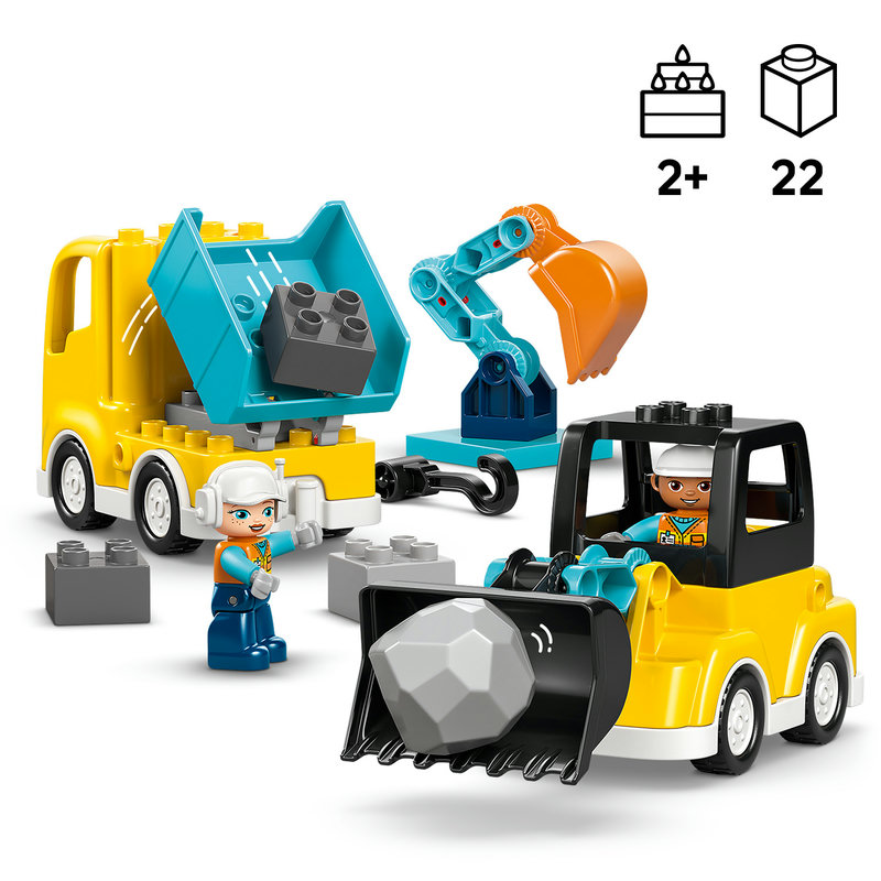 LEGO 10475 DUPLO Baufahrzeug Detail