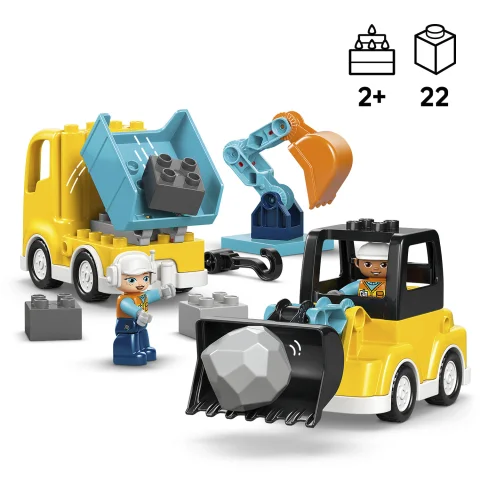 Busy construction site play