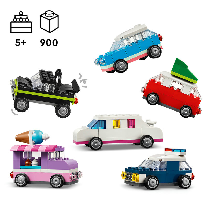 LEGO 11036 bunte Steine und Räder