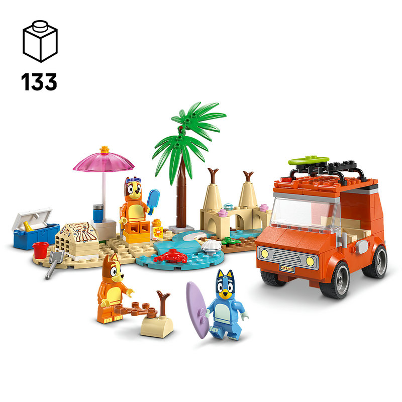 LEGO 11202 Bluey Figuren am Strand