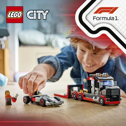 LEGO® F1® kamion és versenyautó
