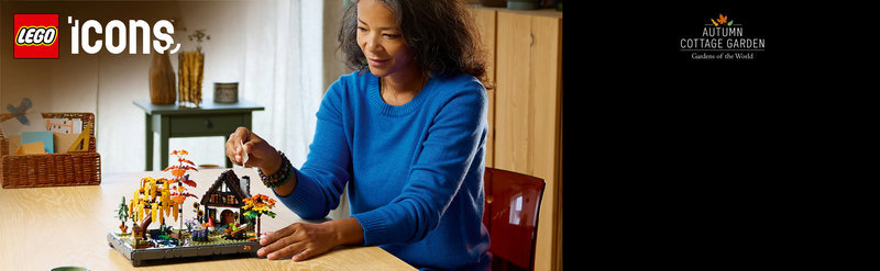 LEGO 11372 Icons Herbstlicher Landhausgarten Produktbild