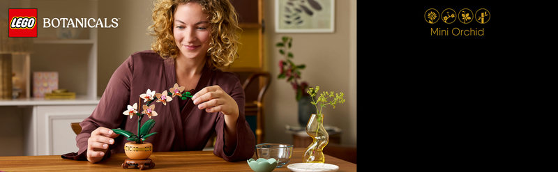 LEGO 10343 Botanical Mini-Orchidee Produktbild
